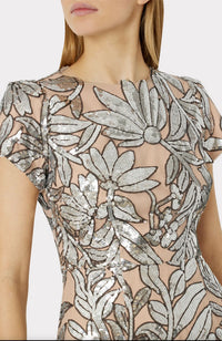 Kyla Sequin Lace Dress