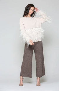 Sally Feathered Top