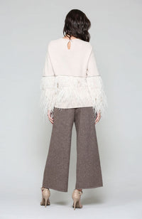 Sally Feathered Top