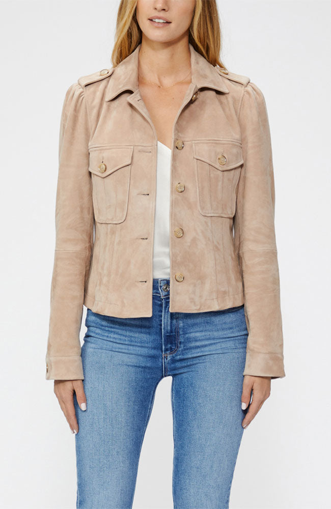 Pacey Suede Jacket Warm