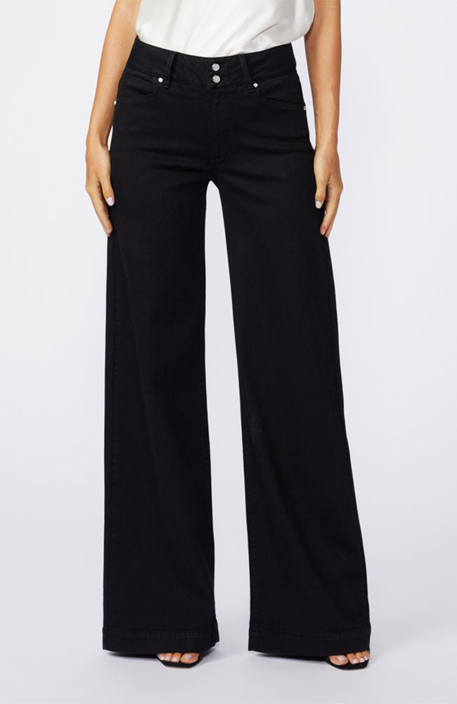 Harper Jean Double Button Boss Black