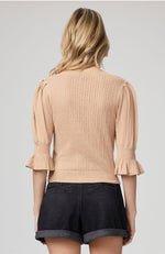 Magnolia Top in Soft Camel