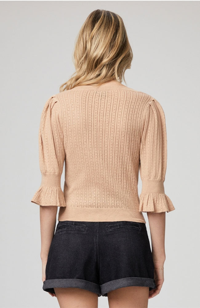 Magnolia Top in Soft Camel