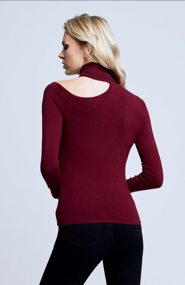 Nicky Cut Out Turtleneck Sweater