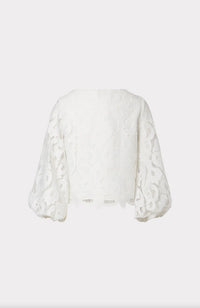 Beverly Guipure Lace Top