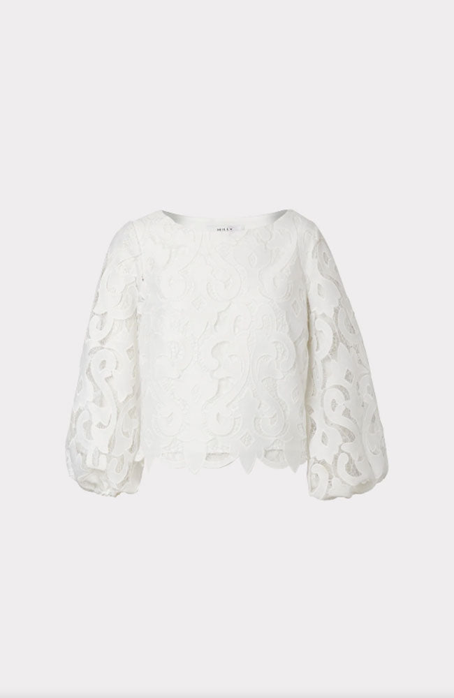 Beverly Guipure Lace Top