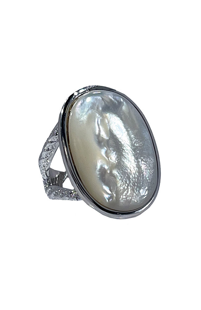 Mother Of Pearl Ring Size 7