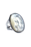 Mother Of Pearl Ring Size 7