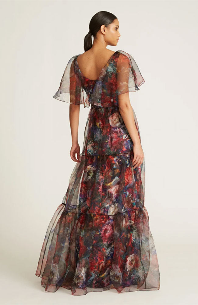 Darla Scoop Neck Gown
