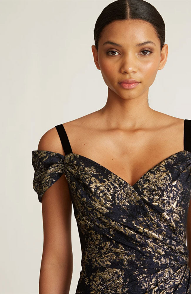 Freya Draped Cocktail Dress