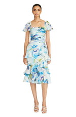 Marin Draped Cocktail Dress