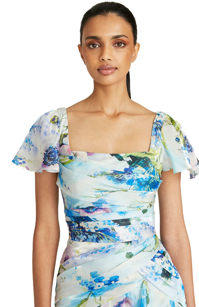 Marin Draped Cocktail Dress