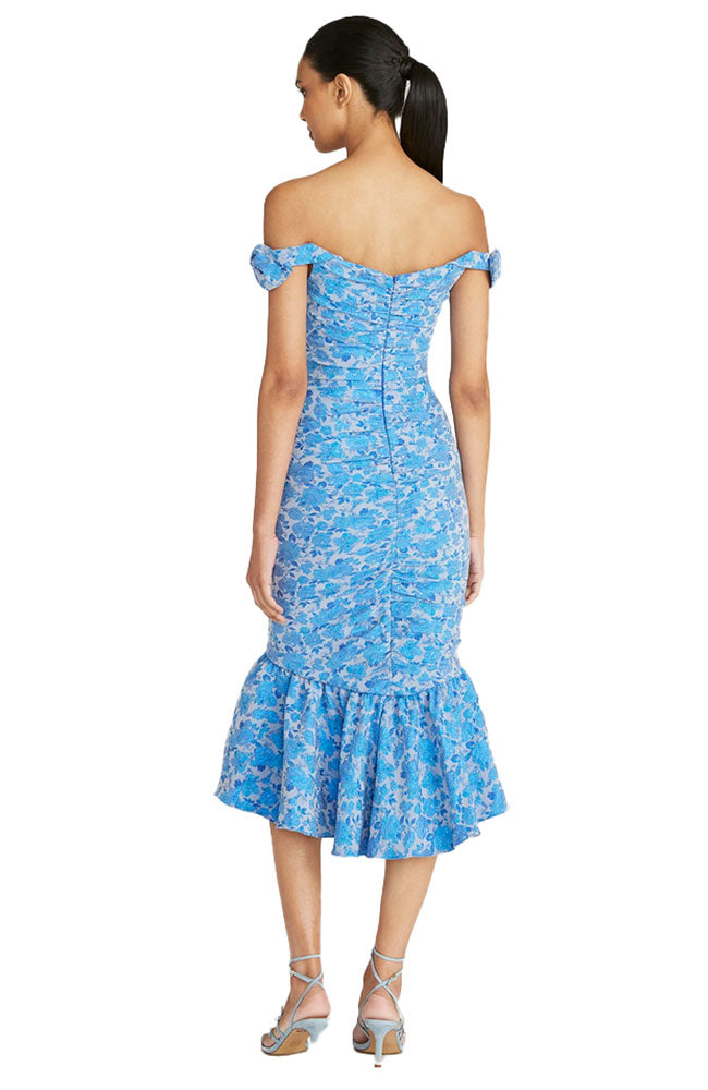 Eliza Ruched Cocktail Dress