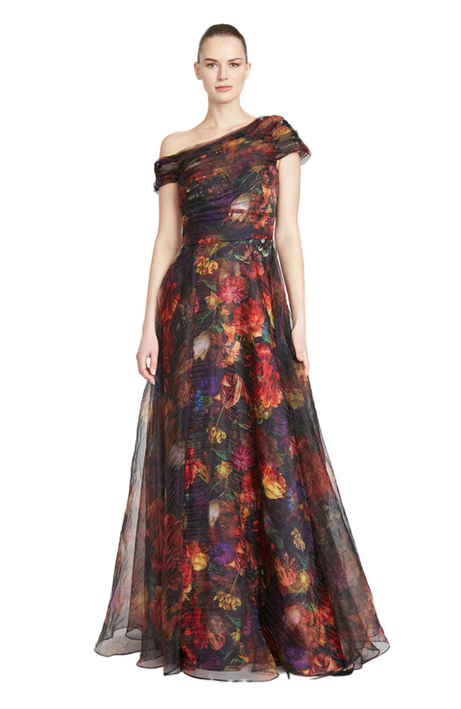 Jada Wrap Draped Gown