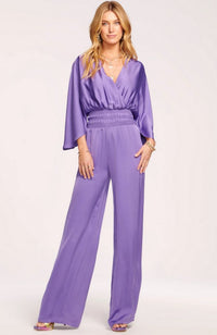 Cheri Jumpsuit in Passion Purple