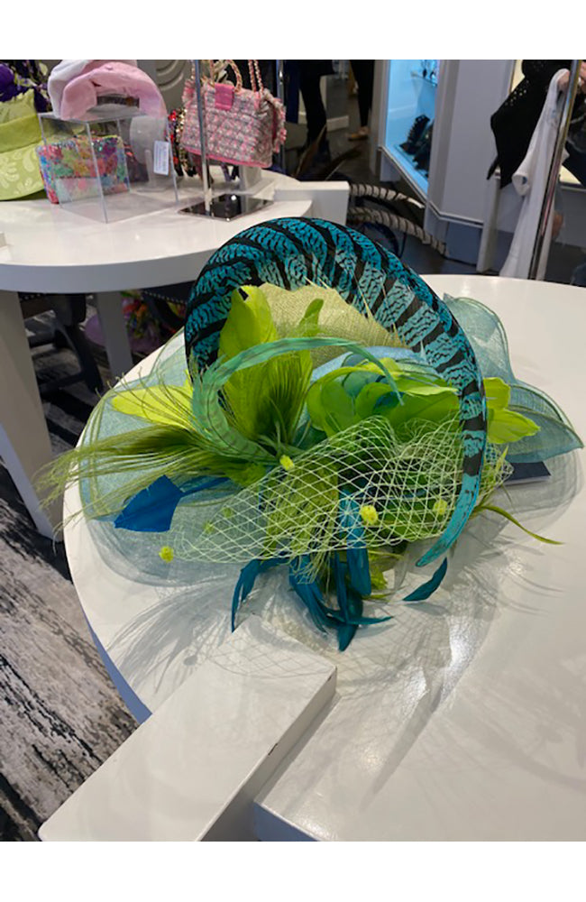 Complete Blue Lime Hat
