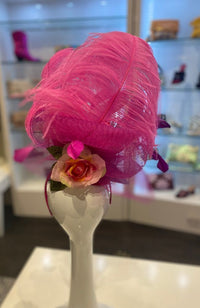 Jennifer Fascinator Pink