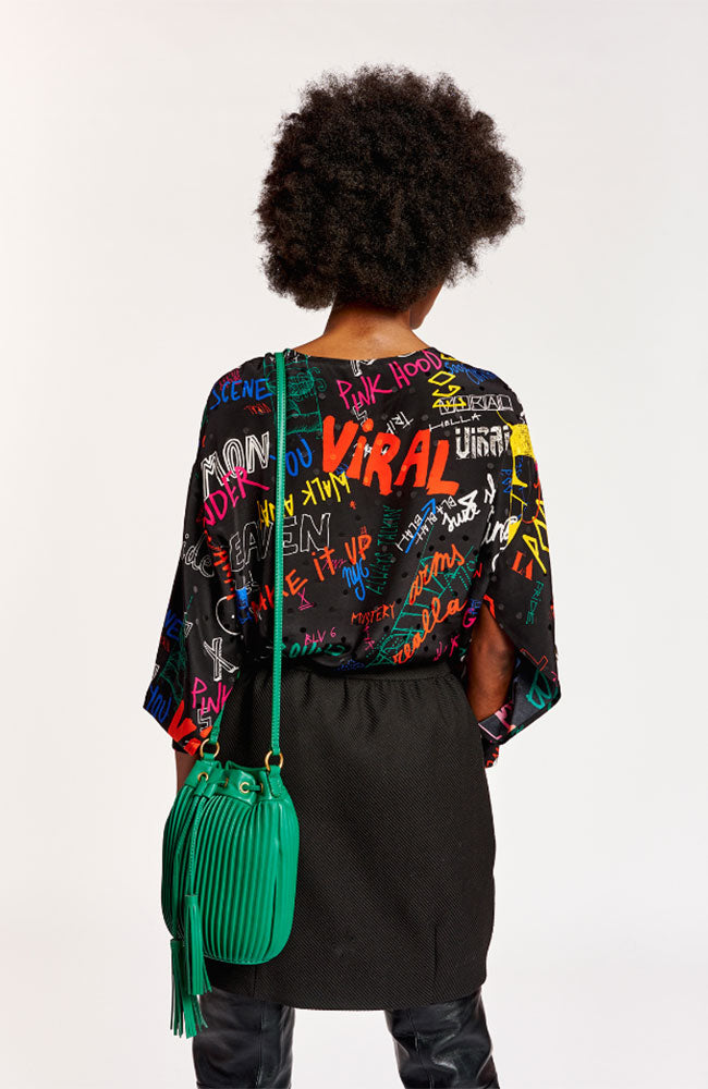 Acid Open Long Sleeve Top