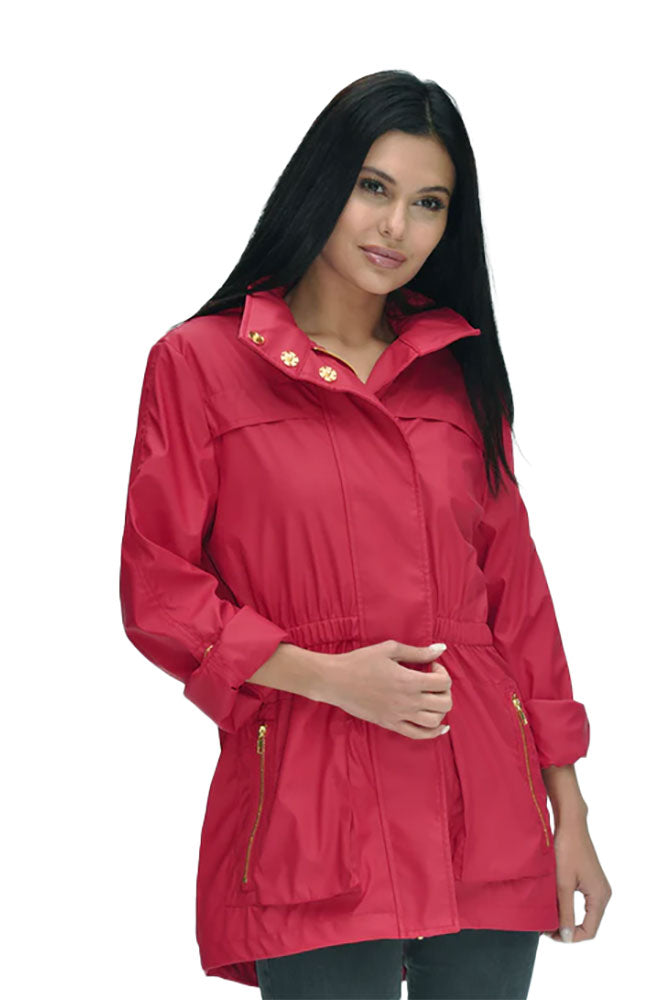 Anna Rain Jacket with Hood