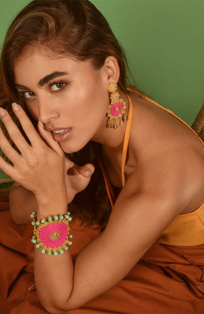 Iraca Melody Earrings