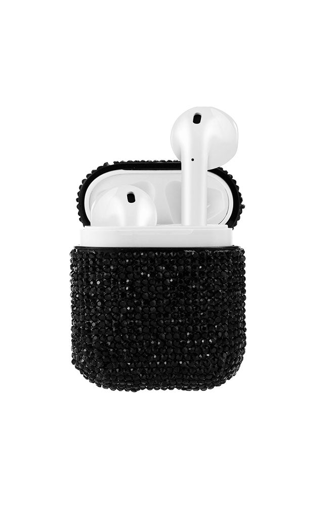 Airpod Case Black Rhinestone