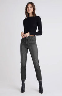 Dylan Seamed Tapered Jean