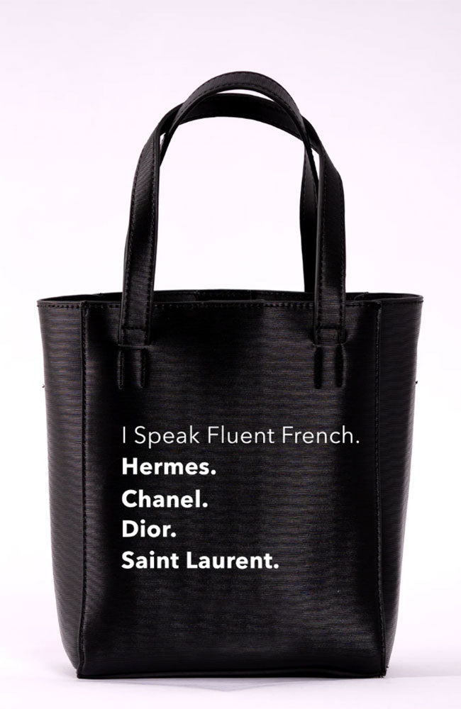 Becky Bucket Purse Black