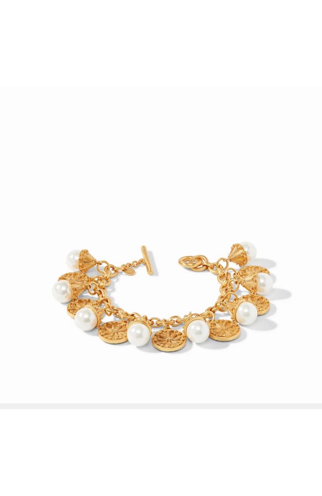 Meridian Charm Bracelet Pearl