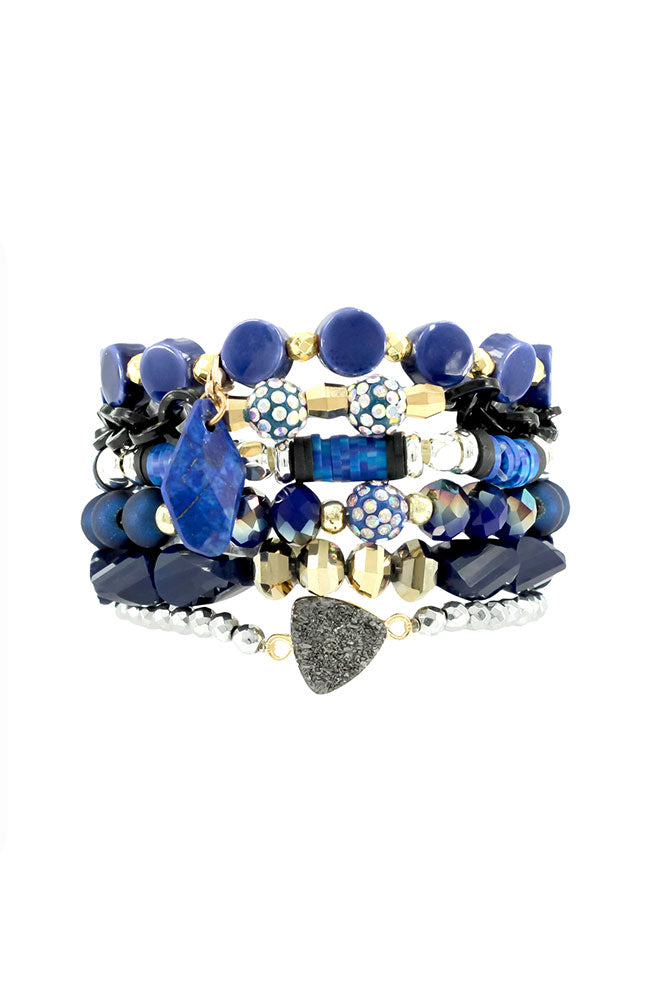 Blueberry Bracelet Set