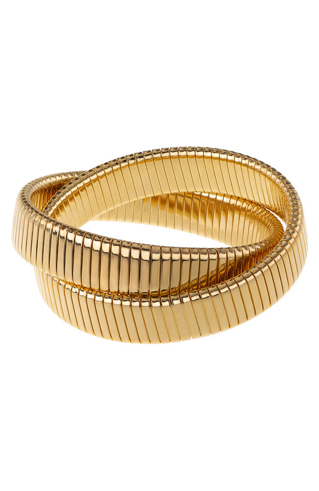 Gold Double Square Cobra