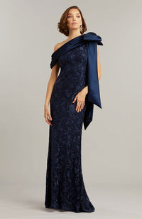 Hammond One Shoulder Draped Gown