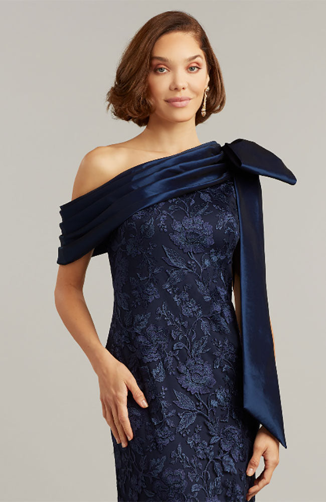 Hammond One Shoulder Draped Gown