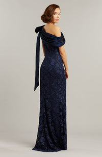 Hammond One Shoulder Draped Gown