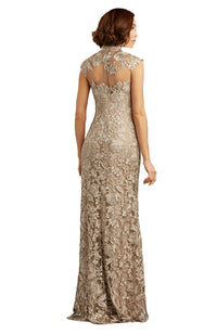 Qara Embroidered Gown
