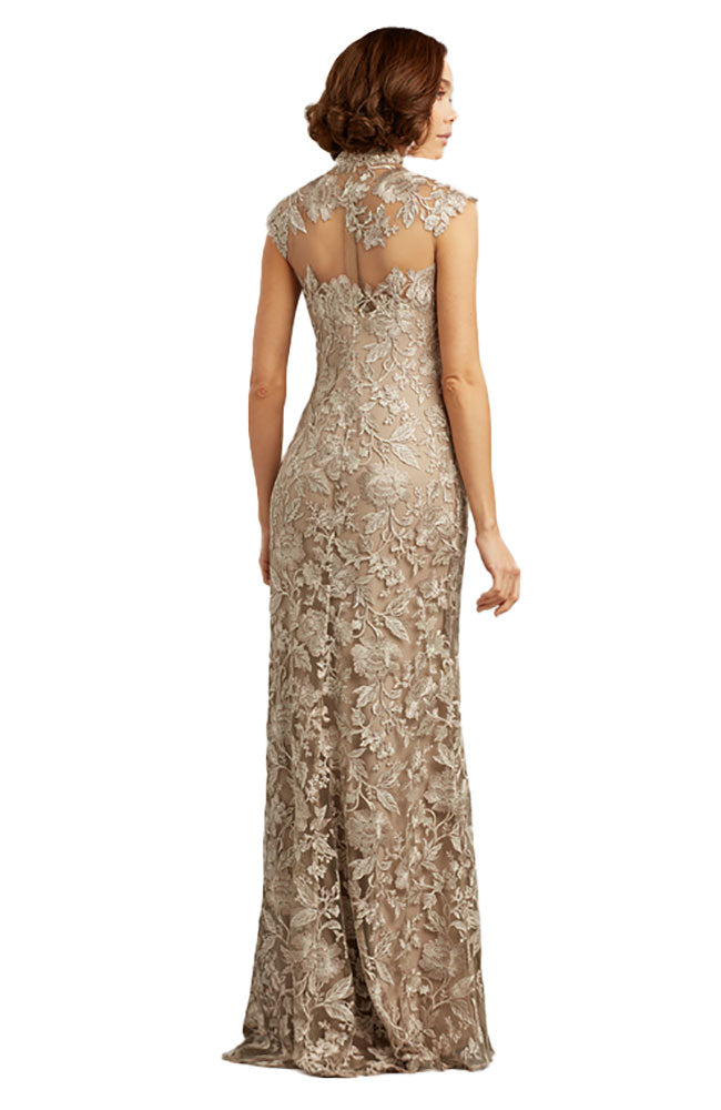 Qara Embroidered Gown