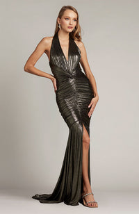 Carolina Metallic Twist Gown