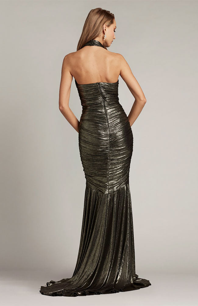 Carolina Metallic Twist Gown