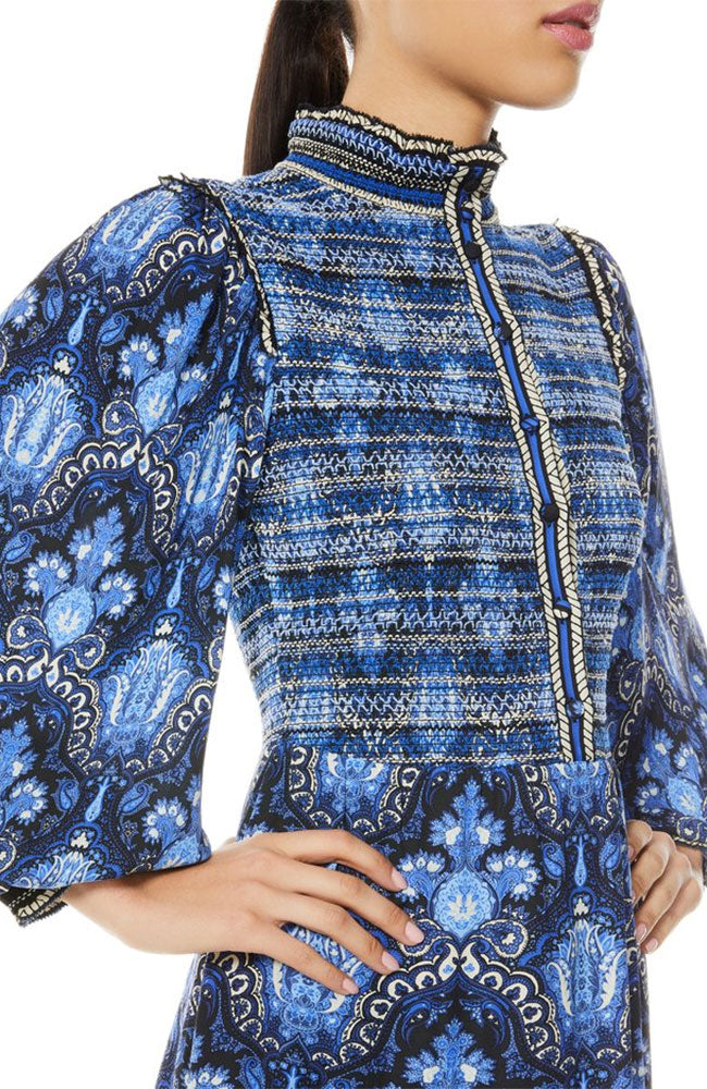 Elvira Button Front Mini Dress