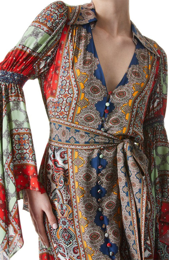 Jaylen Button Front Dress