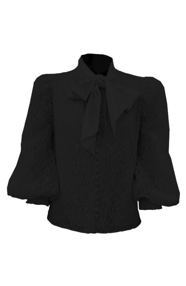 Brentley Tie Neck Blouse