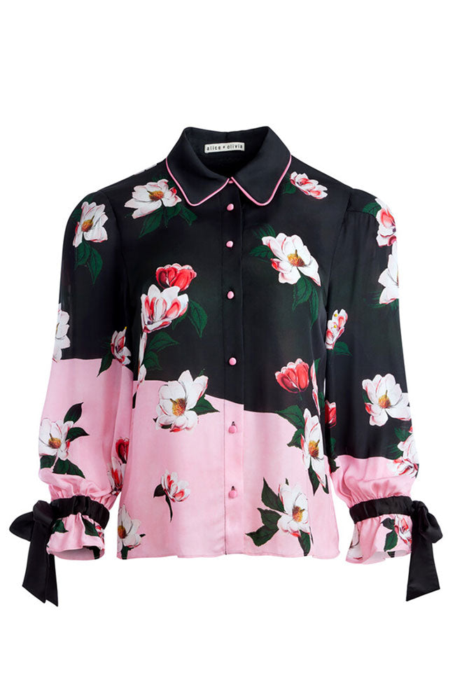 Willa Tied Blouson Sleeve Top