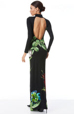Delora Fitted Maxi Dress