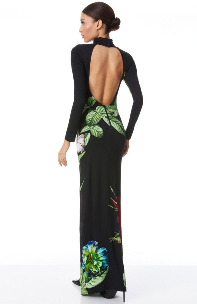 Delora Fitted Maxi Dress