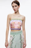 Ceresi Smocked Back Bandeau Top