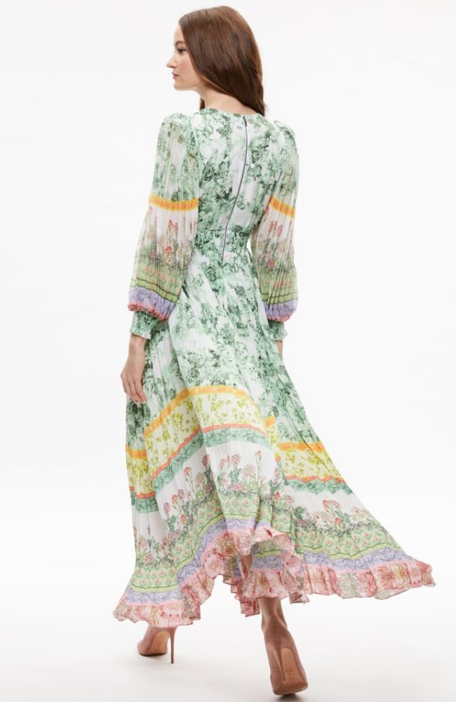 Sion Sunburst Maxi Dress