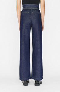 Cinched HR Wide Leg Jean