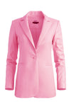 Breann Vegan Leather Blazer
