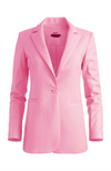 Breann Vegan Leather Blazer