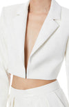 Abbott Cropped Vegan Blazer