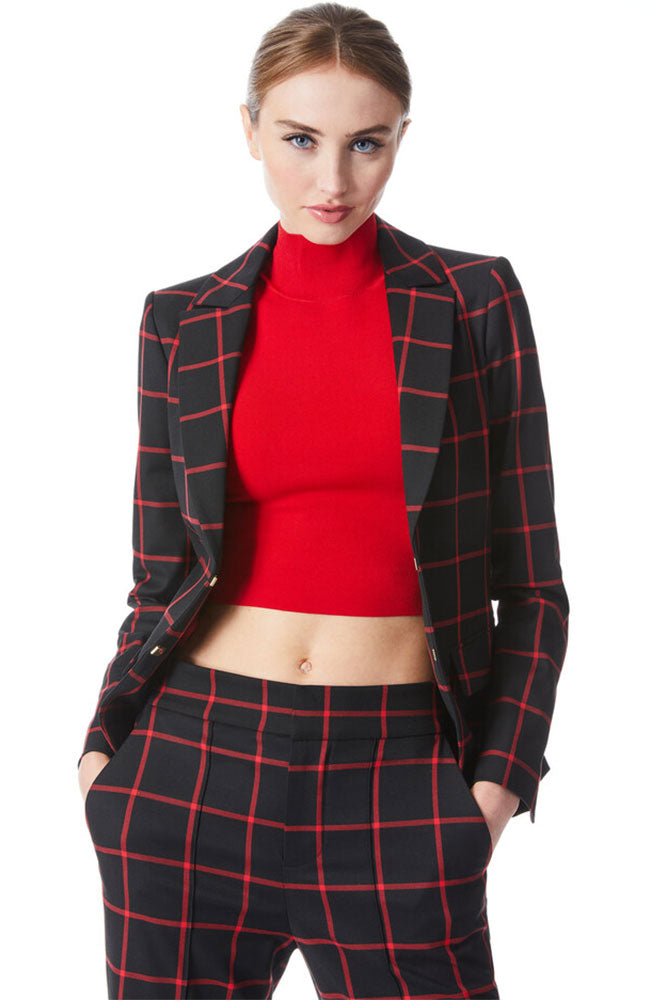 Mya Notch Collar Blazer